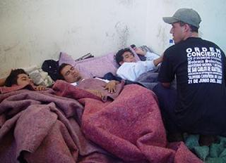 Tercer día de huelga de hambre para tres trabajadores de la empresa de limpieza El Mirlo