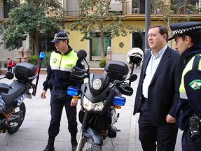 José Carlos López Pérez anuncia que el área de Seguridad Ciudadana ha invertido 60.000 euros en la adquisición de nuevas motocicletas para la Policía Local