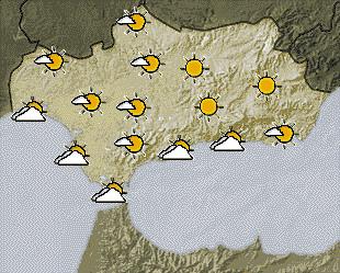 Nubes y claros en la Costa de Granada para este jueves