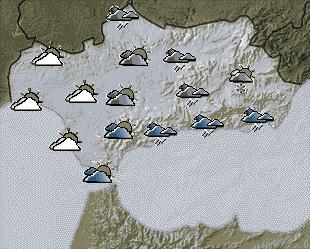 Siguen las lluvias para este lunes en la Costa Tropical de Granada