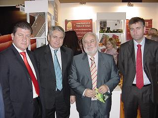 Pedro Alvarez y Francisco Rodríguez en Fruit Logística 2006
