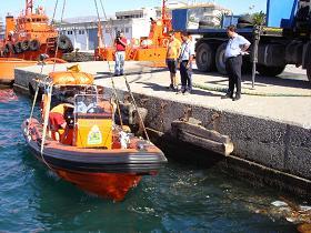 La embarcación Salvamento Motril velará todo el año por la seguridad marítima en las playas del municipio