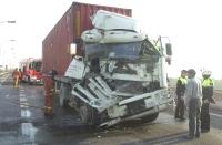 Accidente de un camión en el término municipal de Almuñécar