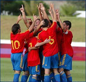 España sub-21 gana a Georgia 4-0 en Almuñécar