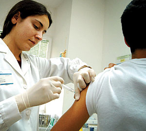 El próximo lunes comienzan las vacunaciones contra la gripe