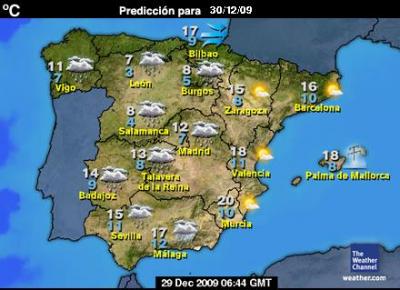 Se esperan lluvias para este miércoles en la costa de Granada