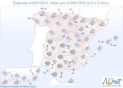 La Agencia Estatal de Meteorología mantiene la alerta amarilla para este lunes en la Costa de Granada