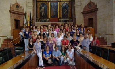 Ciudadanas de Salobreña en el parlamento andaluz
