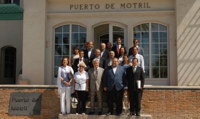 CajaGranada celebra su Consejo de Administración en la Autoridad Portuaria