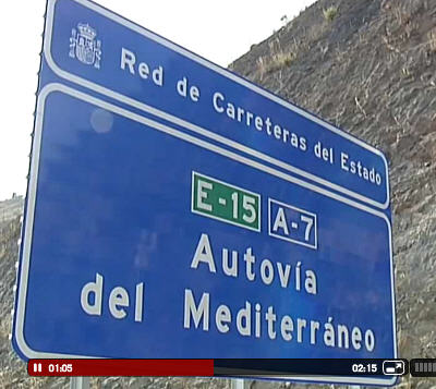 La Autovía del Mediterráneo A-7, no será reprogramada según Fomento