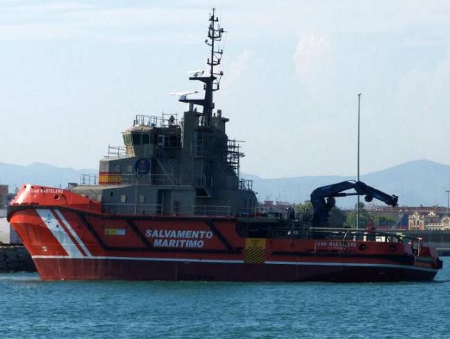 José Blanco presenta en Motril el nuevo buque de Salvamento Marítimo SAR Mastelero