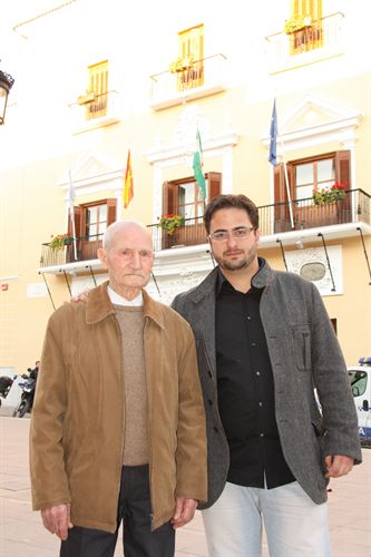 Un abuelo centenario y su nieto forman parte de la candidatura del PSOE a la Alcaldía de Motril