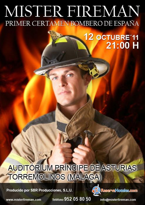 Mister Fireman busca bomberos que representen a la provincia de Granada