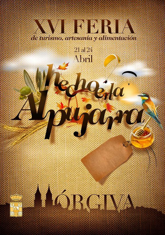 Del 21 al 24 de abril se celebra en Orgiva Hecho en la Alpujarra