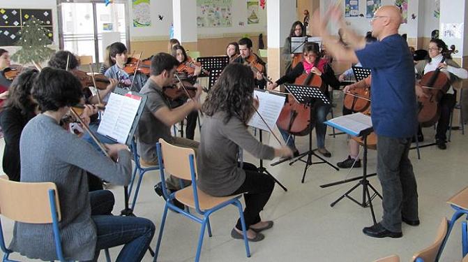 Concierto didáctico de presentación de la Orquesta Provincial de Granada