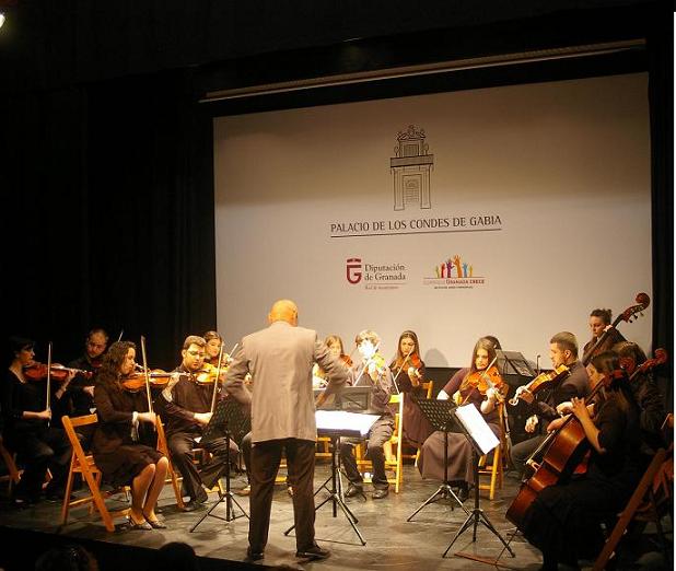Orquesta Provincial de Granada para promocionar a jóvenes músicos