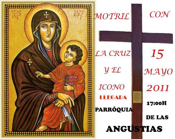 La Cruz del Papa Juan Pablo II llegará a Motril hoy domingo día 15