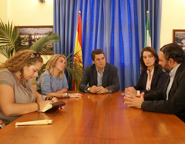La Diputación Provincial visita los Ayuntamientos de la Comarca