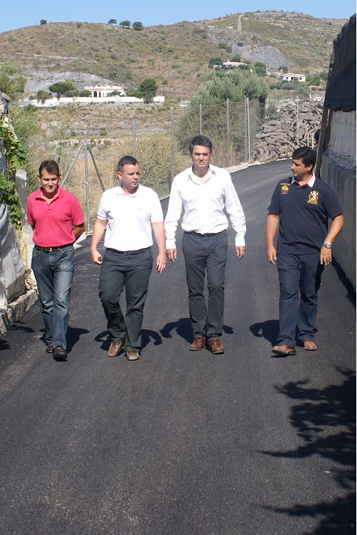 El Gobierno municipal dará continuidad al asfaltado de caminos rurales tan necesario para el sector