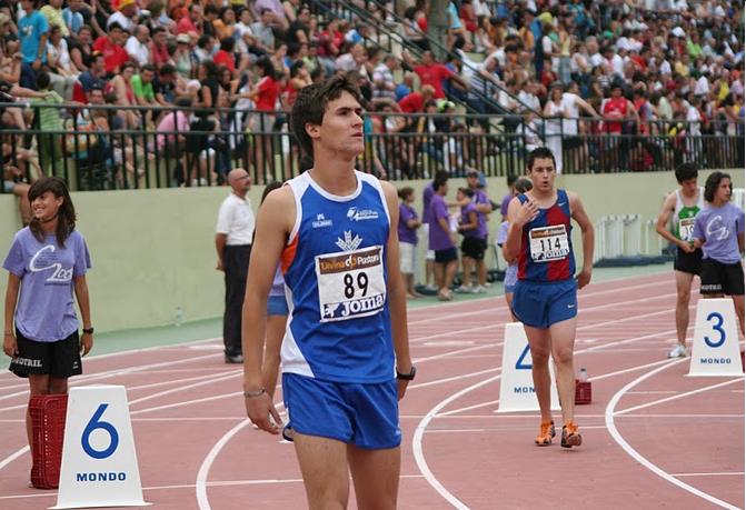 Alejandro Estévez, octavo clasificado en el Campeonato de Europa Júnior de Atletismo