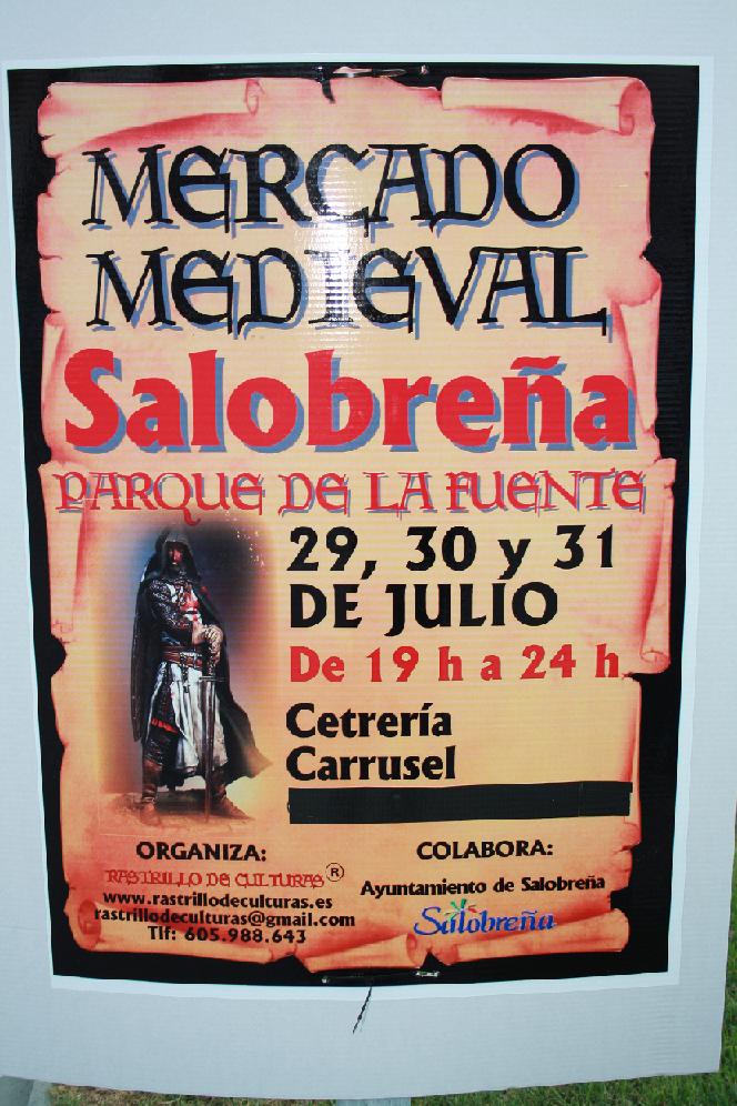 Del 29 al 31 de julio Mercado Medieval en Salobreña