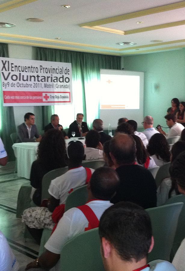 El alcalde de Motril clausura el XI Encuentro Provincial del Voluntariado de Cruz Roja