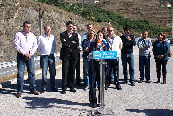 Concha de Santa Ana: La realidad de nuestra desgracia con el PSOE es una autovía empantanada y una carretera N-340 lamentable