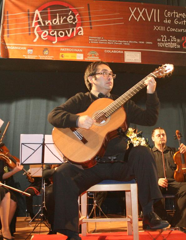 EL chileno Renato Serrano Muñoz gana el XXVII Certamen Internacional de Guitarra Clásica Andrés Segovia