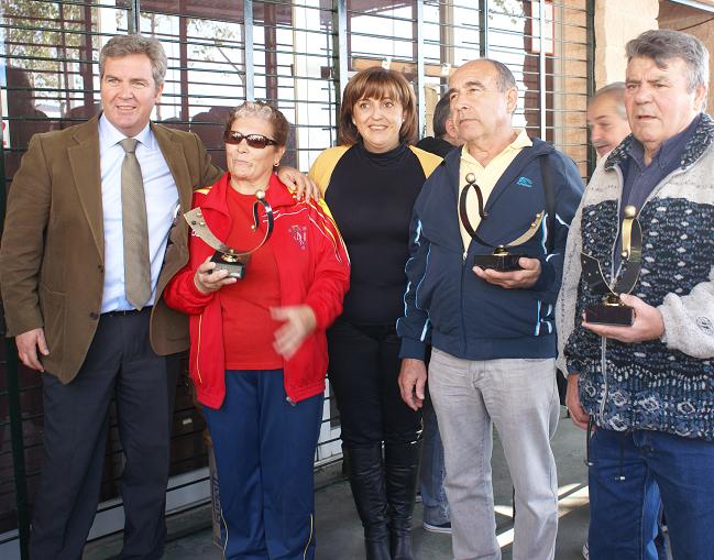 La final del Certamen de Petanca reúne a 60 mayores de todos los Centros de Día de la ciudad