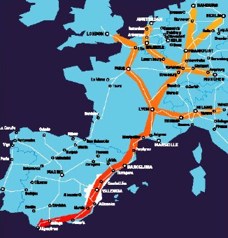 El Ayuntamiento de Málaga y Ferrmed preparan un estudio para demostrar la viabilidad del corredor ferroviario por Motril