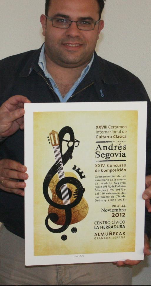 El cartel del XXVIII Certamen Internacional de Guitarra Clásica