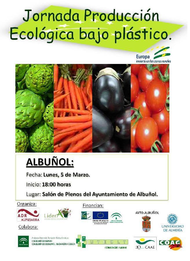 Jornada de Producción Ecológica en Albuñol