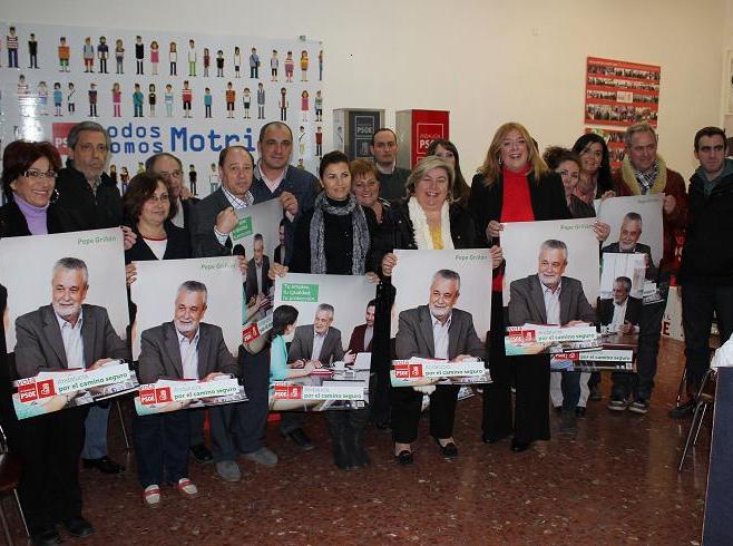 EL PSOE pide el voto para seguir manteniendo en Andalucía las políticas de protección social y el derecho a una sanidad y educación públicas