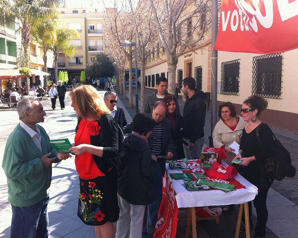Flor Almón anima a los ciudadanos a votar al PSOE para que Andalucía sea una tierra de presente y de futuro donde no se recorten libertades y derechos