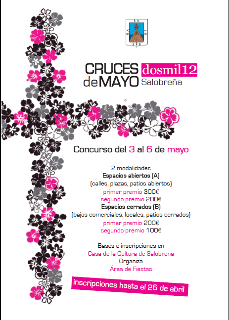 CONCURSO DE CRUCES 2.012 DEL 3 al 6  DE MAYO EN SALOBREÑA.