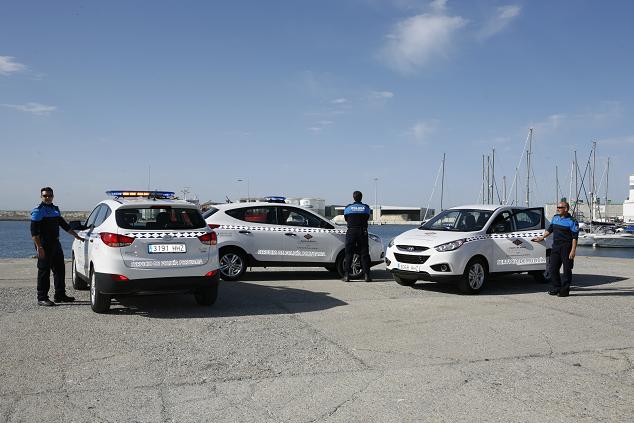 Presentados los nuevos vehículos de la Policía Portuaria de Motril