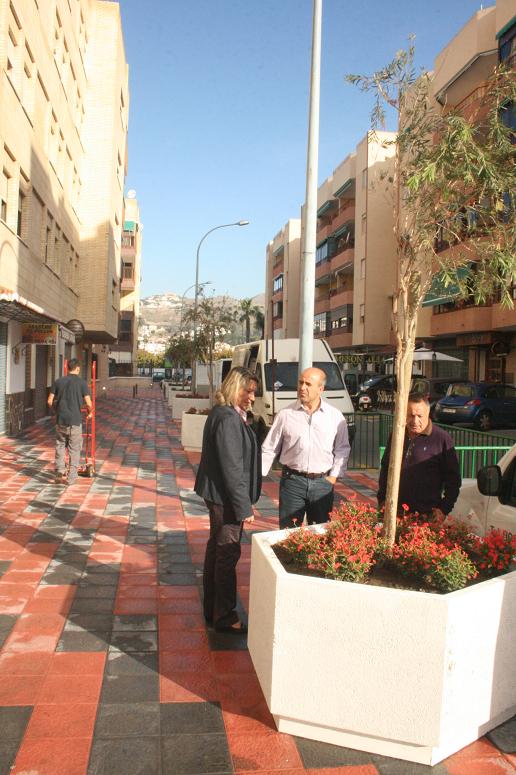 El Ayuntamiento de Almuñécar finaliza los trabajos de rehabilitación de la calle Pablo Iglesias