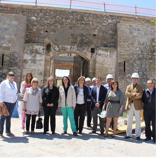 Las gestiones del actual equipo de Gobierno provincial impulsan la rehabilitación del Castillo de Carchuna