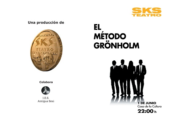 El grupo sexitano SKS Teatro estrena este viernes la obra El método de Gronhom en Almuñécar