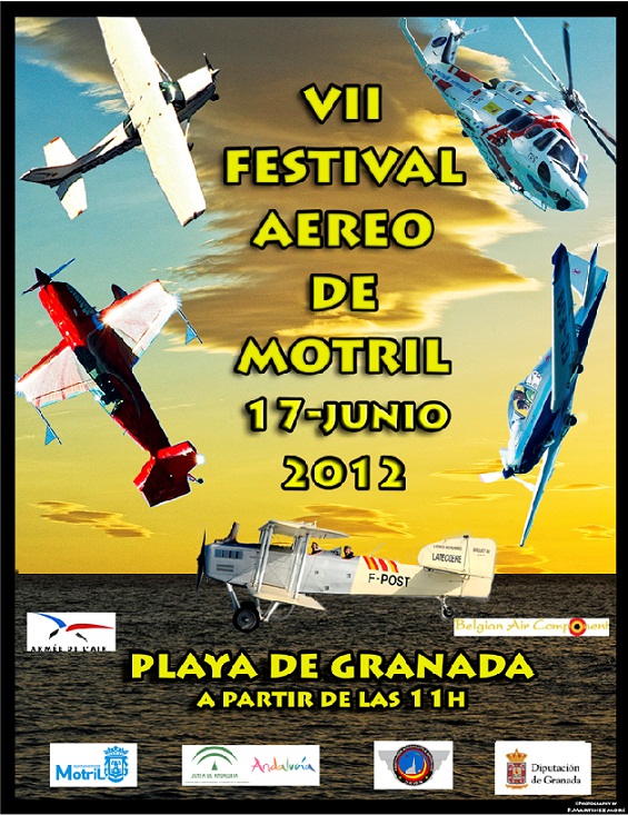 Cartel del Festival Aéreo de Motril 2012
