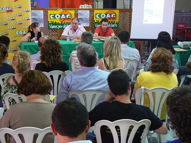 COAG celebra en Motril unas jornadas sobre el seguro agrario en invernadero