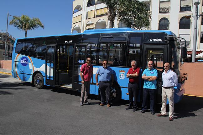 Almuñécar cuenta con un nuevo bus en el transporte urbano