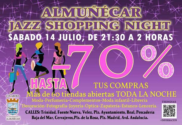 Más de 60 tiendas participaran este sábado en el Almuñécar Jazz Shopping Night