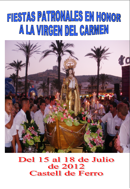 Fiestas en la Virgen del Carmen en Castell de Ferro