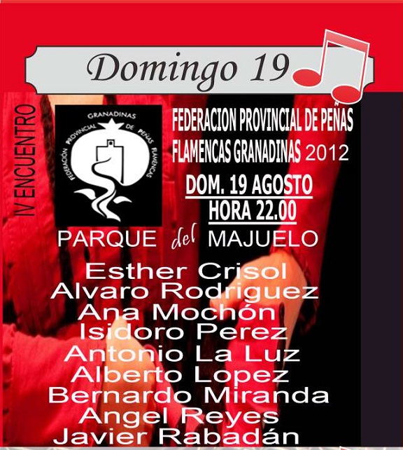 IV Encuentro de Peñas Flamencas hoy domingo en el Majuelo de Almuñécar