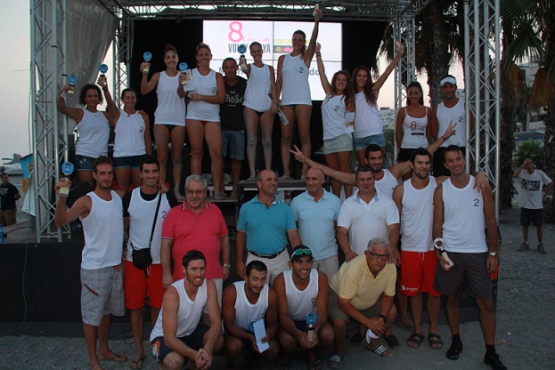 Ángel Jaldo y Dani López, fueron los ganadores en Almuñécar y subcampeona del VIII Circuito Vóley  Playa Costa Tropical 2012