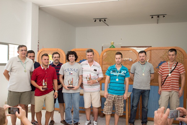 Concluyó la 1ª edición del Abierto de ajedrez Verano Cultural 2012 de Molvízar