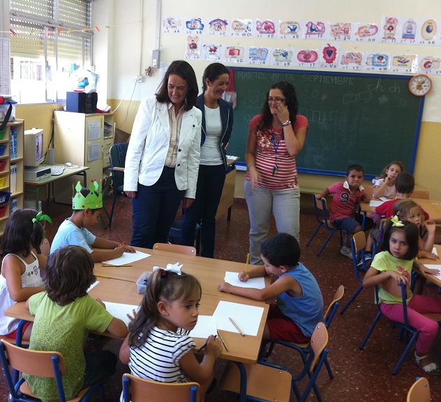 Los escolares motrileños reciben con entusiasmo el nuevo curso escolar