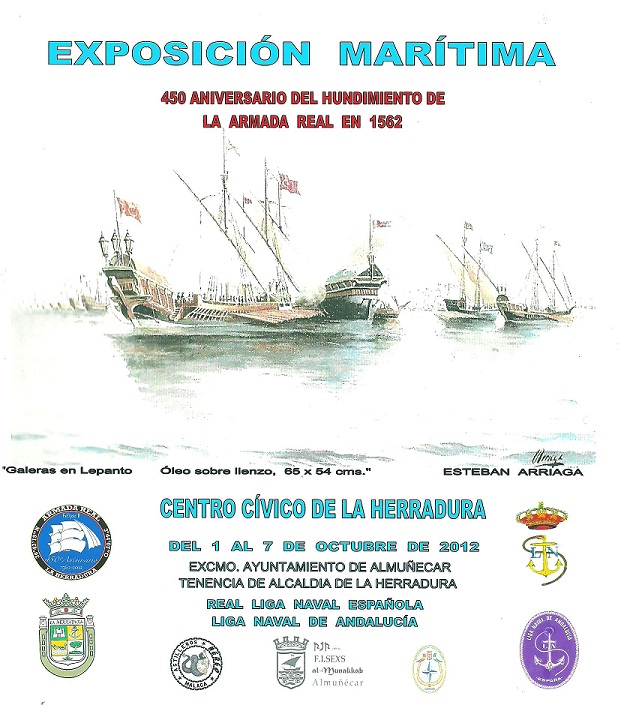 Hoy comienzan los actos de conmemoración del 450 Aniversario del Naufragio de la Armada Española en La Herradura