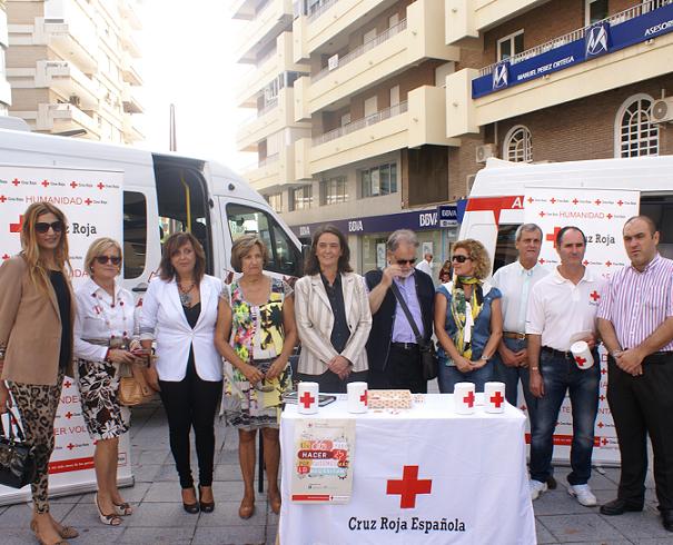 El día de la Banderita de Cruz Roja destinada a las familias víctimas de la crisis